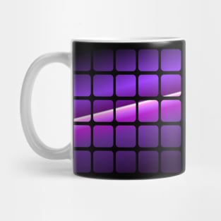 Abstract 80s Squares Mug